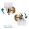 Progress Lighting Archie Collection One-Light Bath & Vanity P2989-163 - alternate 8